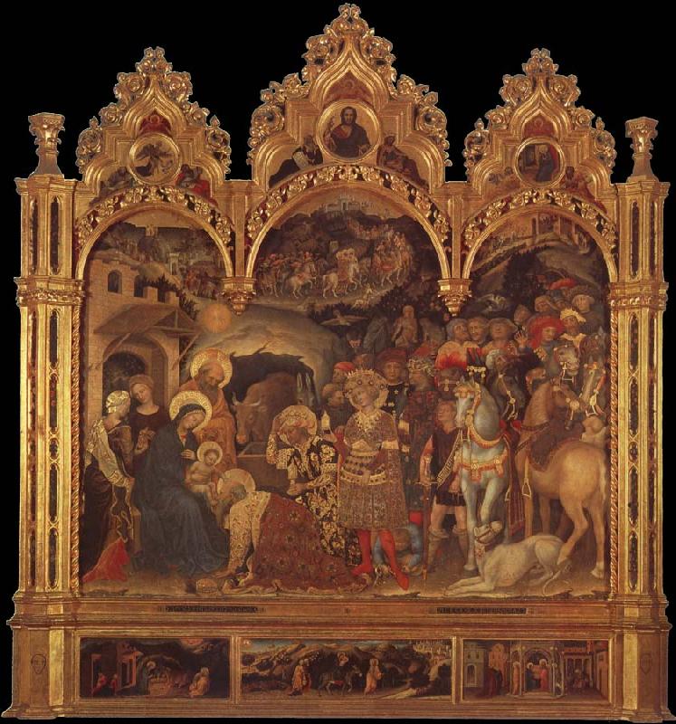 Gentile da Fabriano The adoration of the Ways oil painting image